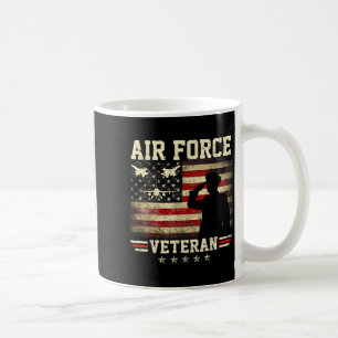 Mug Vétéran de l'armée de l'air patriotique drapeau am