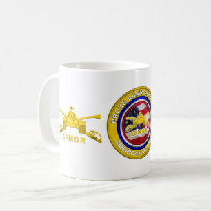 Mug Vétéran de l'armure de l'Armée de terre fier