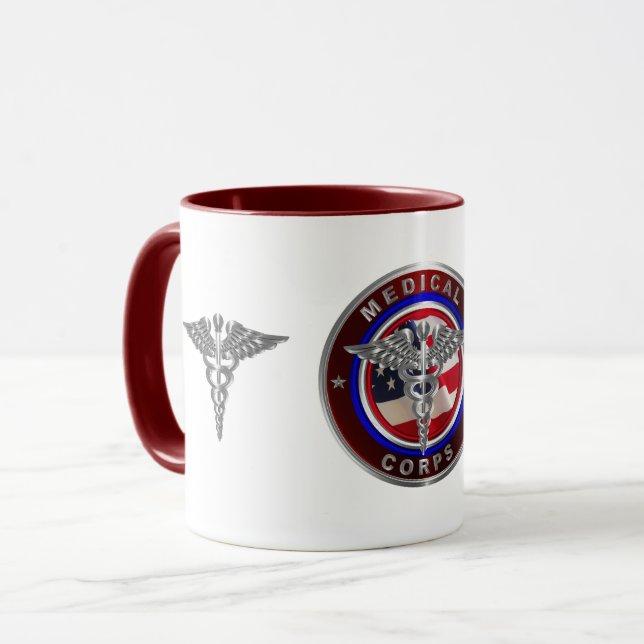 Mug Vétéran du Corps Médicale (Devant gauche)