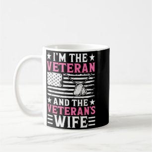 Mug Vétérane et épouse de vétéran Femme vétéran Maman