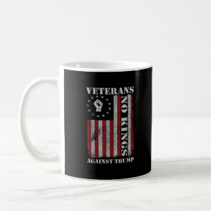 Mug Vétérans Militaires Protestent Drapeau Patriotique