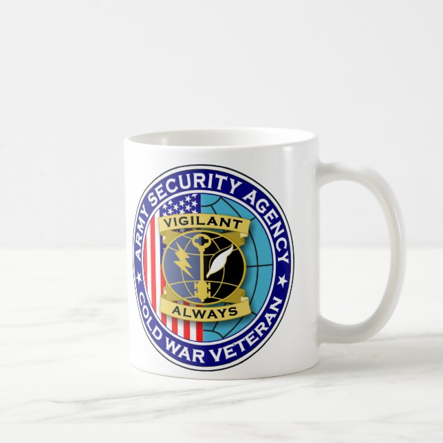 Mug Vétérinaire 2 de guerre froide d'asa (Droite)