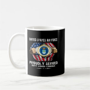Mug Vétérinaire De La Force Aérienne Courage D'Honneur