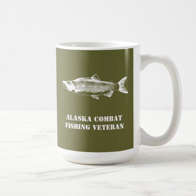 Mug Vétérinaire de la pêche de combat de l'Alaska (Droite)