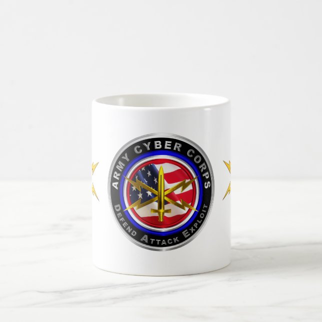 Mug Vétérinaire du Cyber Corps de l'Armée (Centre)