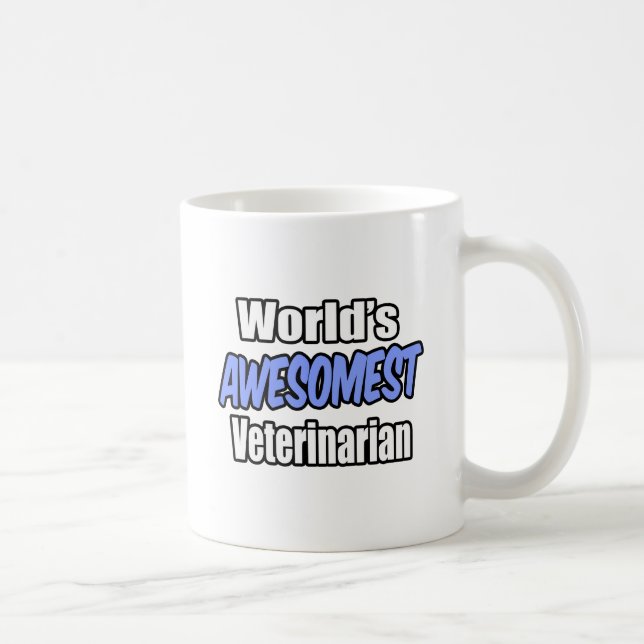Mug Vétérinaire le plus astucieux du monde (Droite)