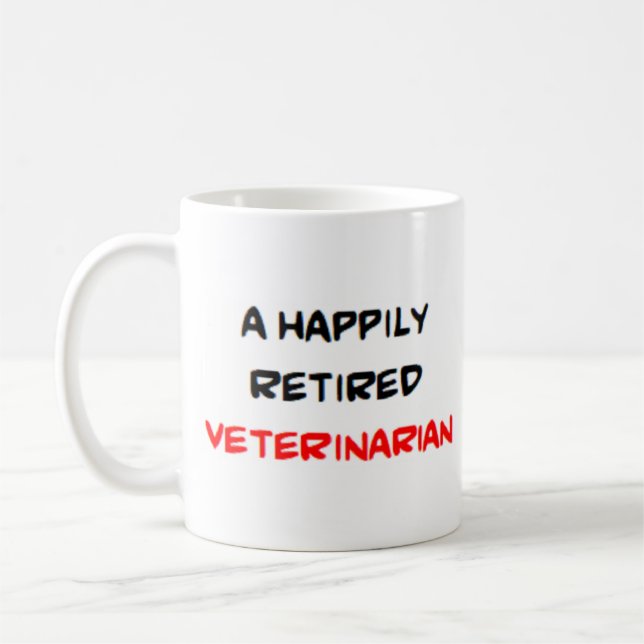 Mug vétérinaire retraité (Gauche)