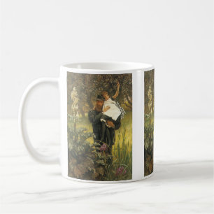 Mug Veuf par Tissot, Portrait artistique victorien vin