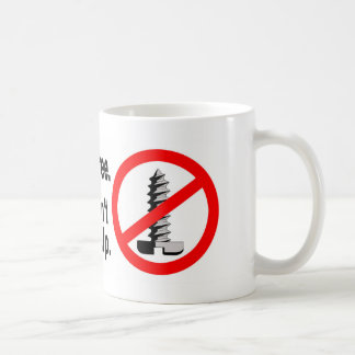 Mug Veuillez ne pas visser l'arbre de Joshua -2