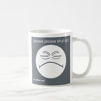 Mug Veuillez svp fermé