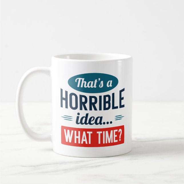 Mug Veuillez tenir (Gauche)