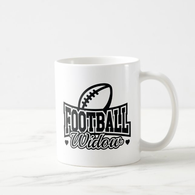 Mug Veuve de football (Droite)