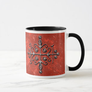Mug Veve de Legba de papa