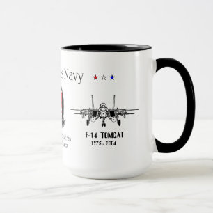 Mug VF-211 'Checkmates' - F-14 Tomcat Sq.