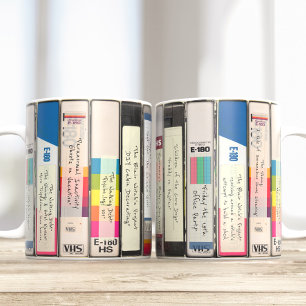Mug VHS Halloween horreur parodie Films modifiables Ti