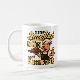 Mug Viandes fumées de vieilles rangées et joues