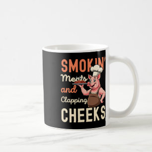 Mug Viandes Fumées Et Jouets Enlacés Rbecue Drôle