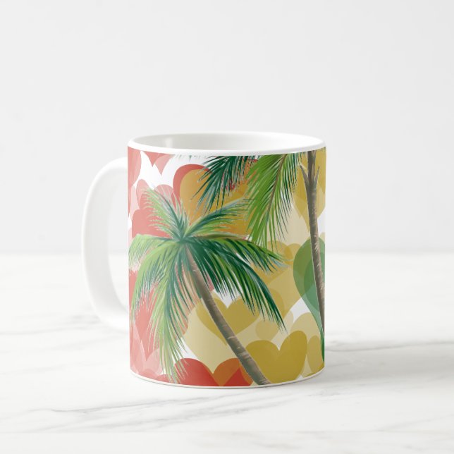 Mug Vibe d'île - Personnaliser (Devant gauche)
