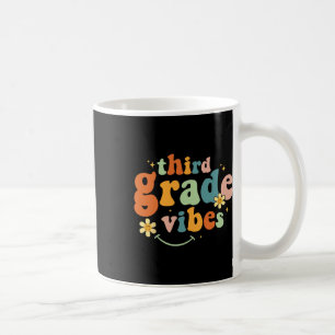 Mug Vibes 3e année Équipe Rétro 1er jour de l'école