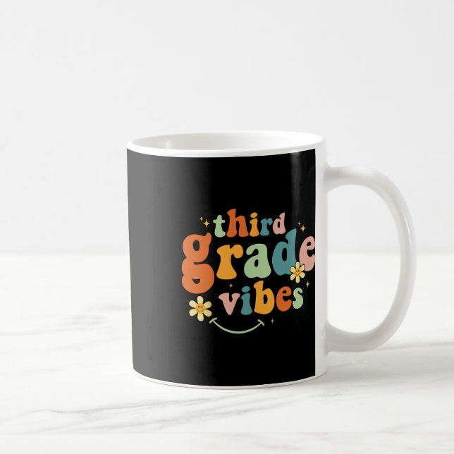 Mug Vibes 3e année Équipe Rétro 1er jour de l'école (Droite)