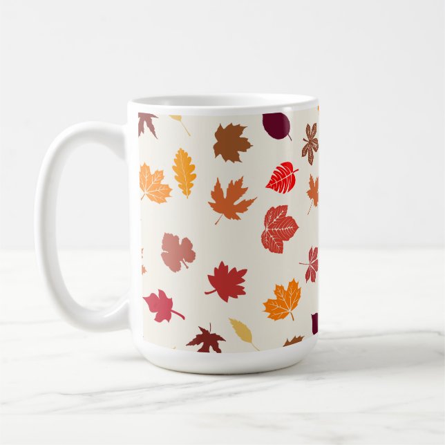 Mug Vibes Automne Feuilles Automne (Gauche)