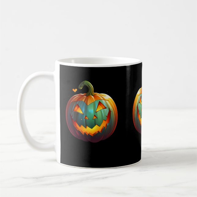 Mug Vibes Citrouilles d'Halloween (Gauche)
