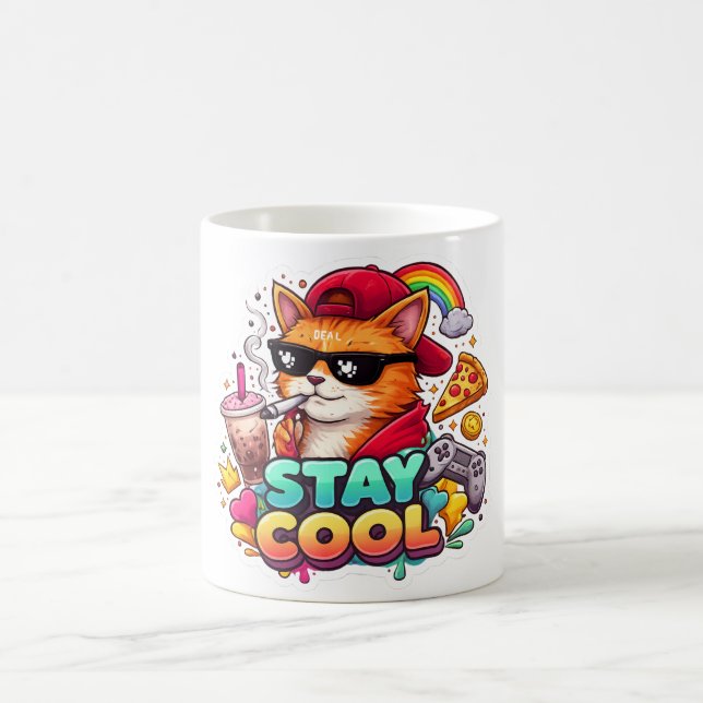 Mug Vibes Cool – Mode Streetwear Chat Relax (Centre)