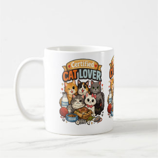 Mug Vibes d'amoureux de chats – Création de chat migno
