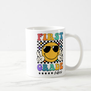 Mug Vibes de 1re année visage souriant retour à l'écol
