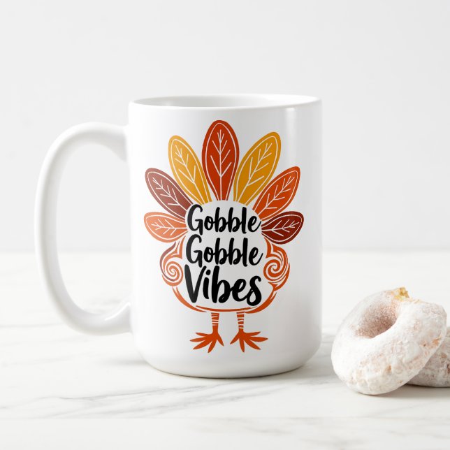 Mug Vibes de brouillard (Avec donut)