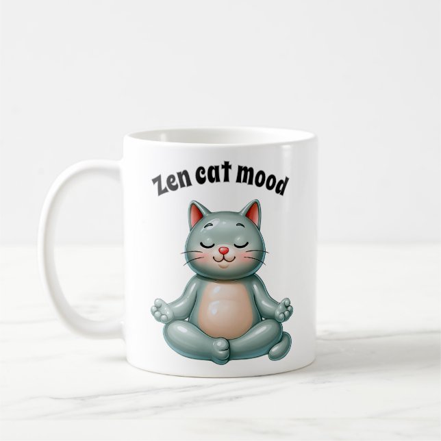 Mug Vibes de chat Zen (Gauche)