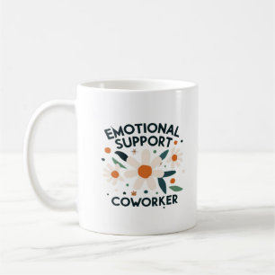 Mug Vibes de devis de collaborateur d'aide émotionnell
