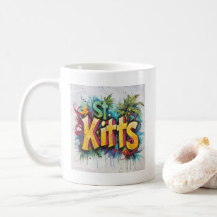 Mug Vibes de graffiti St Kitts : Island Street Art Ed