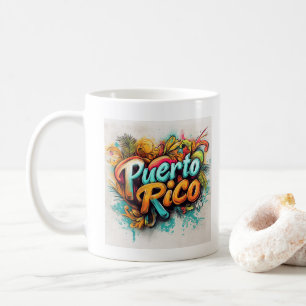Mug Vibes de graffitis de Porto Rico : Island Street A