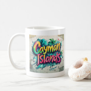 Mug Vibes de graffitis des îles Caïmans :