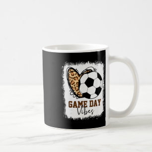 Mug Vibes de journée de match de football décolorées M