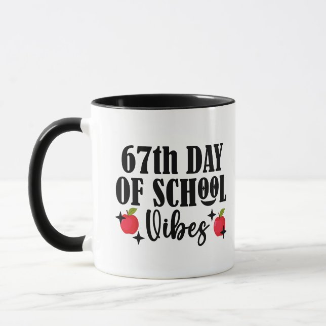 Mug Vibes de la 67e journée d'école Drôle 6 7 Six Sept (Gauche)