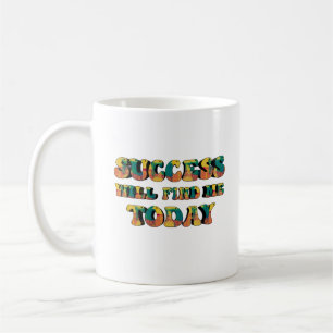 Mug vibes de motivation qui dit une attitude positive