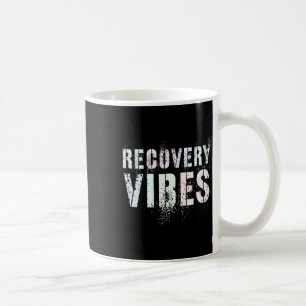 Mug Vibes de récupération vintage Sober Clean Aa Na Fa