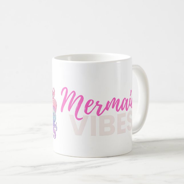 Mug Vibes de sirène (Devant droit)