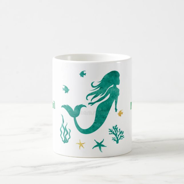 Mug Vibes de sirène Turquoise (Centre)