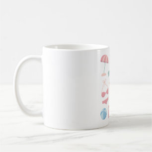 Mug Vibes d'été sur la plage