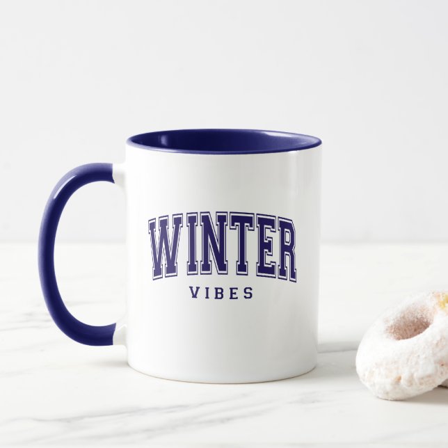 MUG VIBES D'HIVER (Avec donut)