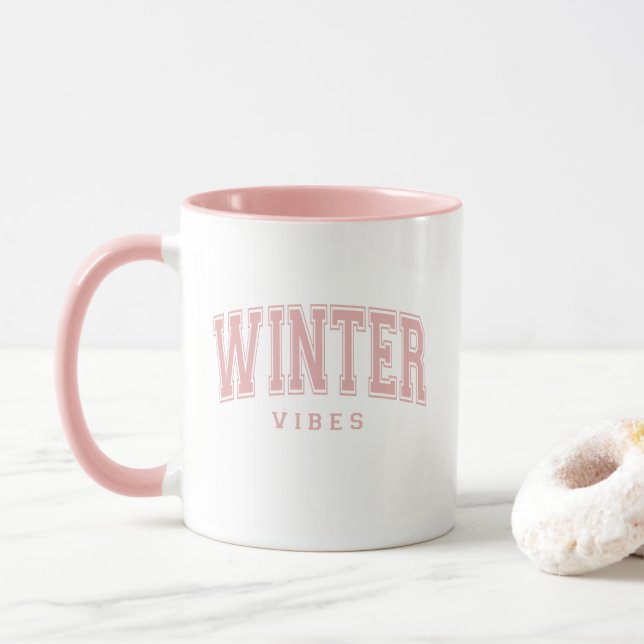 MUG VIBES D'HIVER (Avec donut)