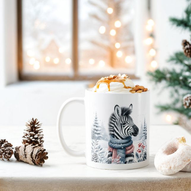 Mug Vibes d'hiver Zebra - (Créateur téléchargé)