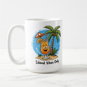 Mug Vibes d'Île Uniquement - Coucher de Soleil Tropica