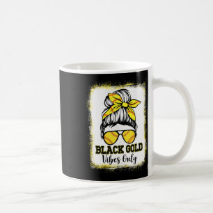 Mug Vibes d'or noir seulement T-shirt doux pour femmes