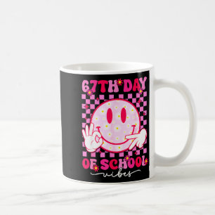 Mug Vibes du 67e jour d'école 67 Mème Visage souriant