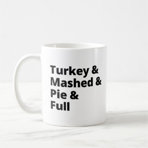 Mug Vibes du dîner Thanksgiving