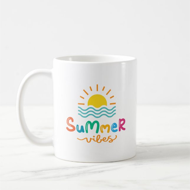 Mug Vibes Été Soleil Et Mer (Gauche)